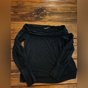 Abercrombie off the shoulder soft top